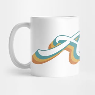 Aspen Colorado Retro Lettering Mug